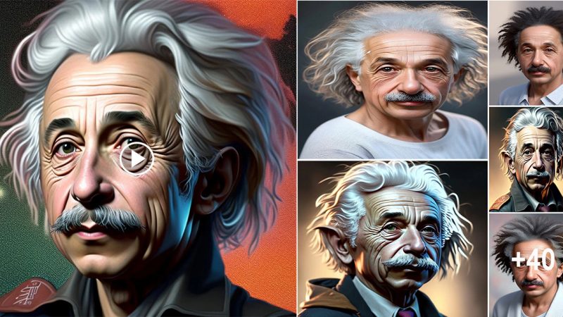 Albert Einstein get by AI