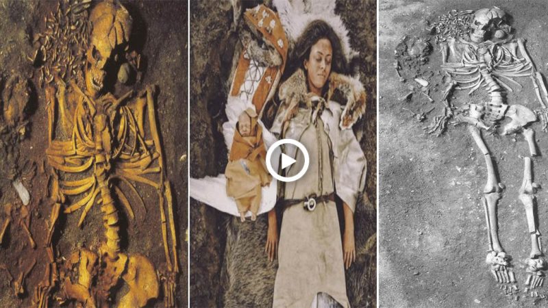 A 7000-Year-Old Mother and Child Burial in Denmark.