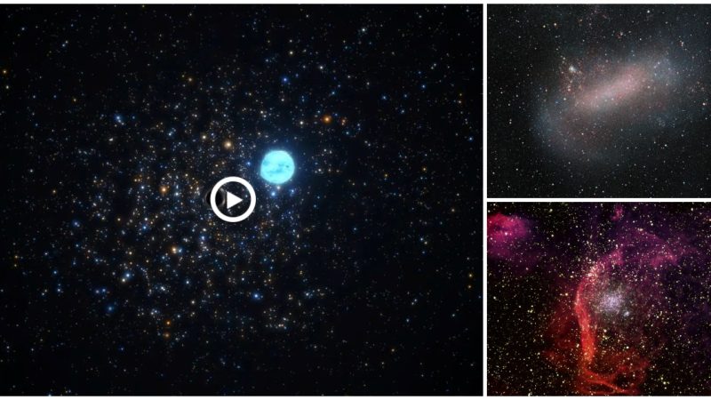 Astronomy: Black hole found lurking in star cluster outside galaxy