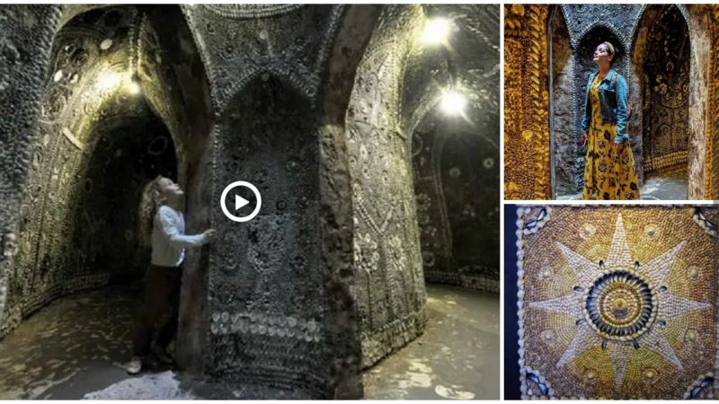 Britain’s most mysterious place, an underground world of man-made tunnels completely covered in shell