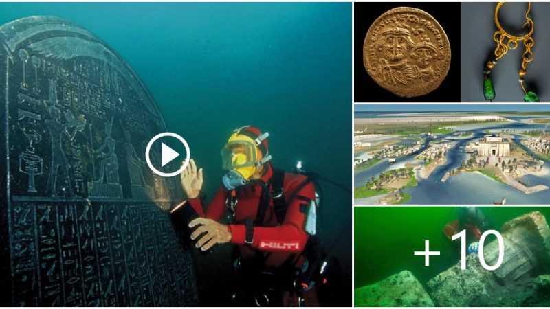 Divers Uncover Αncient Temple Submerged Within The “Egyptian Αtlantis”