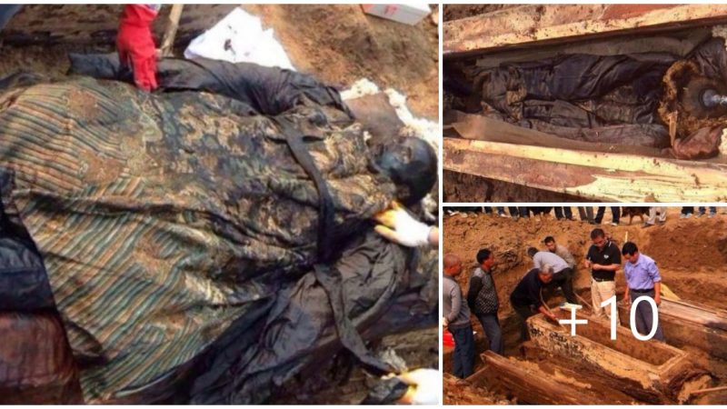 The 300-Year-Old-In-A-Day Chinese Mummy ‘Perfectly Preserved’ Body Turns Black Just Hours After Coffin Is Opened, Baffling Experts