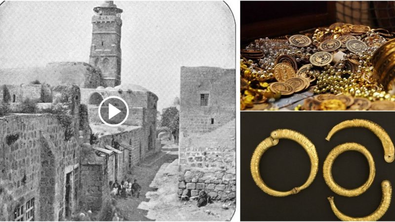 In Israel, archaeologists discovered an incredible gold and silver treasure.