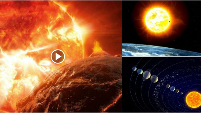 Something very large in our solar system has caused the sun to be tilted 6 degrees.