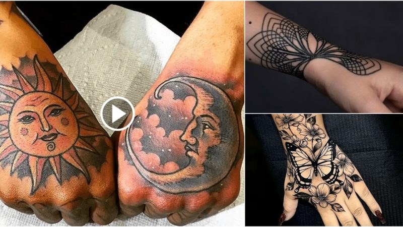 40 tattoo ideas: The hand is an excellent location for expressing one’s individuality.