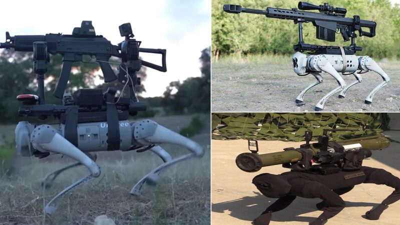 Robot Dog Carrying Sniper Rifle Sparks Controversy.The robot dogs are back, and this time they’ve got guns.