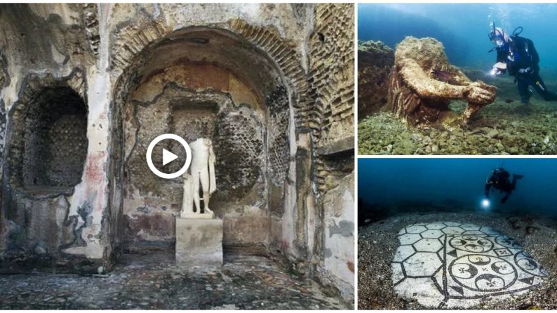 “Las Vegas of the Roman Empire” is a famous resort city submerged on the ocean floor