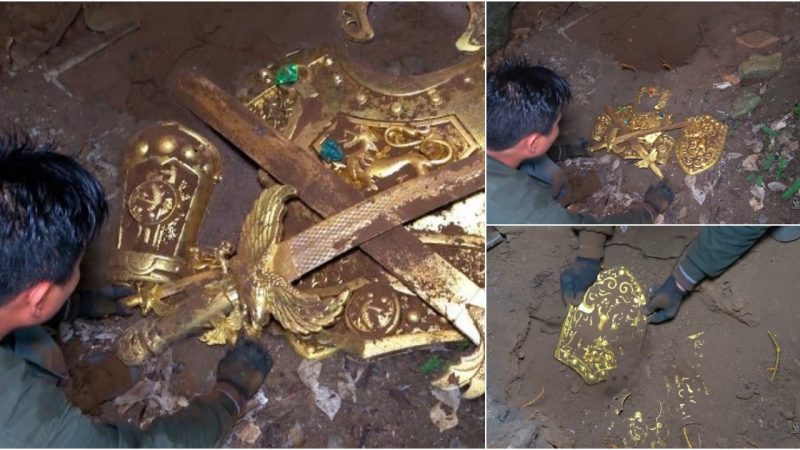 Ancient Warrior Armor Unearthed After Centuries in Treasure Hunt Expedition