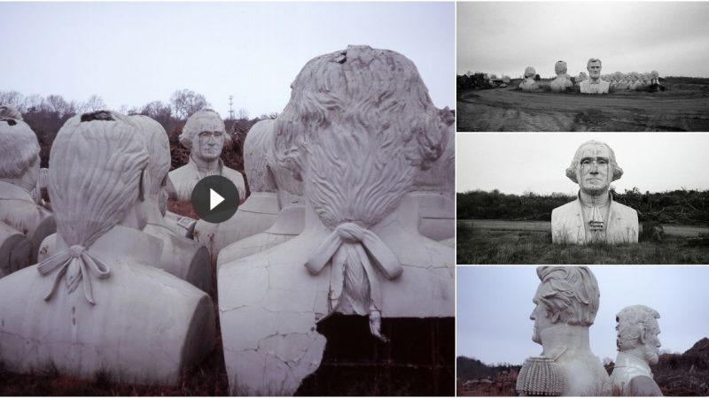 Why Dozens of U.S. President Statues Sit Deteriorating in a Rural Virginia Field?