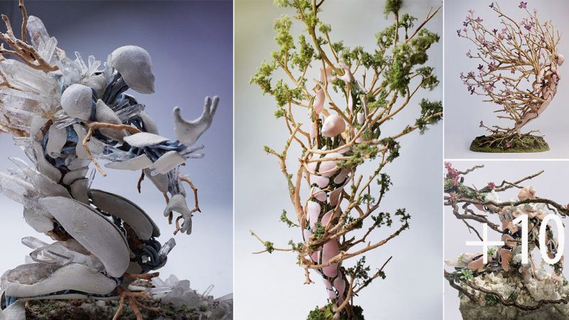 Capturing the Fragile Beauty of Nature’s Cycles: Garret Kane’s Sculptures in the ‘Seasons’ Series