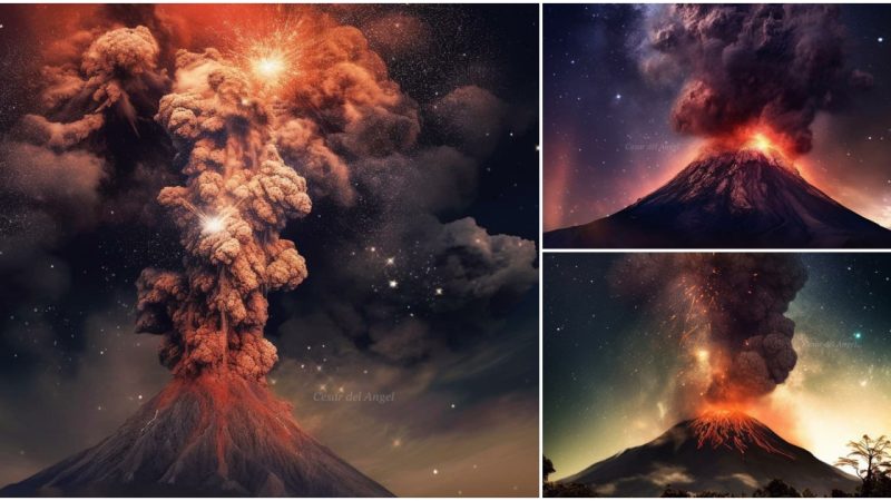 Mexico’s Volcanic Fury: Unleashing the Power of an Eruption.