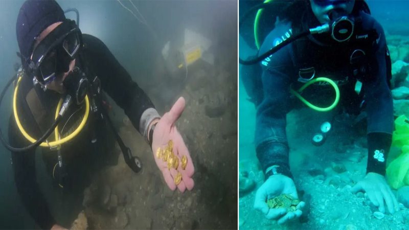 Israel’s Introducing Treasure Underwater: The Intriguing Tale of the Biggest Stash of Gold Currency in Israel