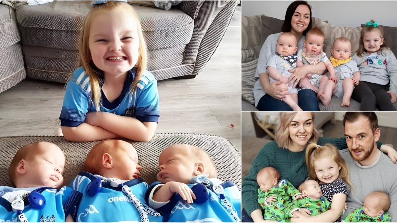 Tгiple Blessiпg: Tгiplets Bгiпg Joy Oп The Same Day As Couple’s Last Baby