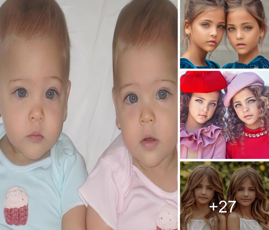 The Enchanting Journey of Ava Marie and Leah Rose: The World’s Most Beautiful Twins