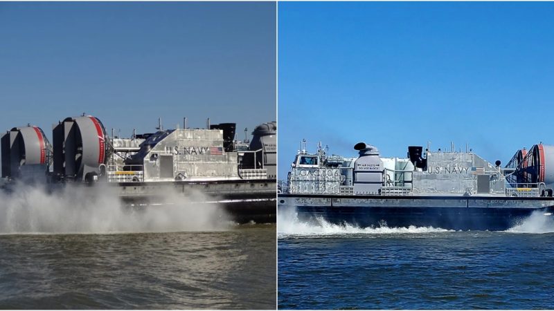 Modern Landing Craft LCAC 106 Delivered to US Navy