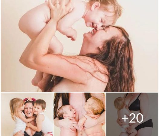 Capturing the Elegance of a Mother’s Postpartum Form