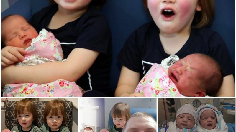 Sydney Woman Welcomes Two Sets of Twins, Achieving Rare Natural Birth