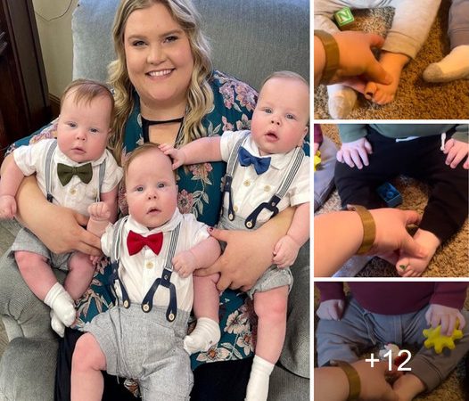 Mother Uses Nail Polish to Differentiate Challenging Identical Triplets