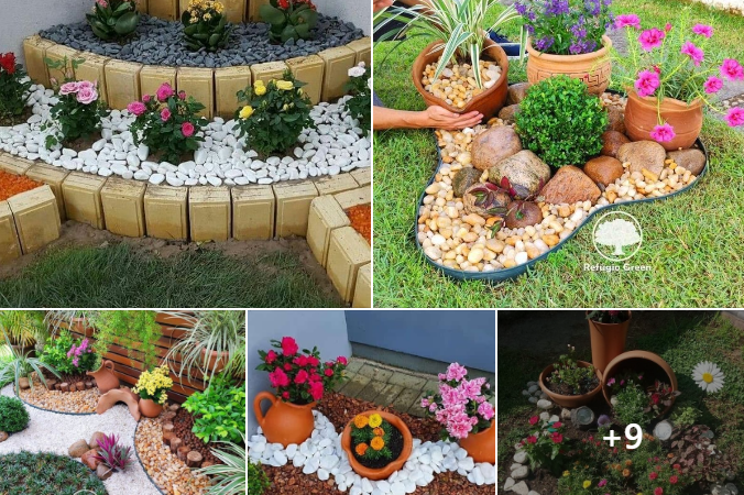 Enhancing Your Landscape with Spilled Pot Ideas: A Creative Garden Trend