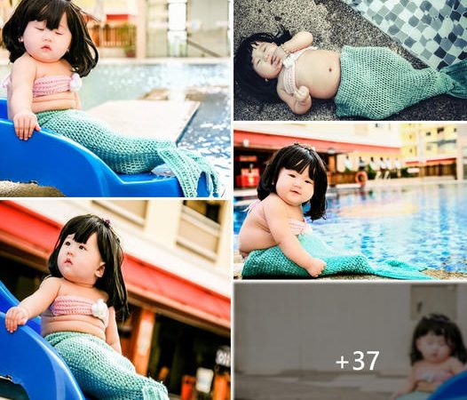 Irresistibly Cute: Meet the ‘Little Mermaid’ with a Big Belly