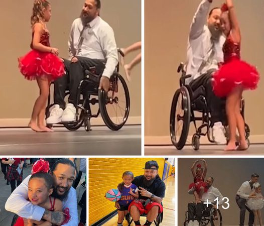 Inspirational Father-Daughter Dance: Wheelchair-Bound Dad Moves Hearts on Stage