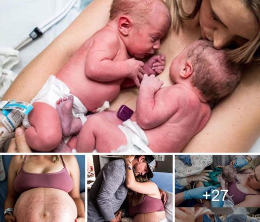 Capturing the Beauty of Childbirth: Maternity Photographer Moñet Nicole Preserves Twin Birth Journey