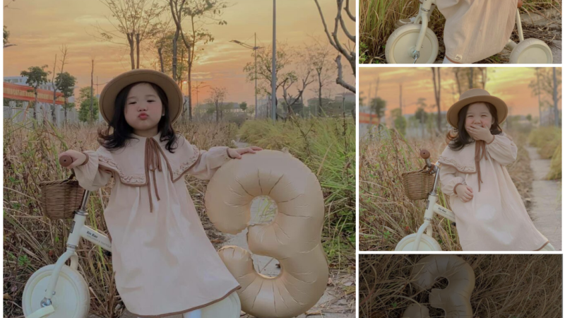 Enchanted Moments: A 3-Year-Old’s Magical Birthday Photoshoot in the Golden Meadow