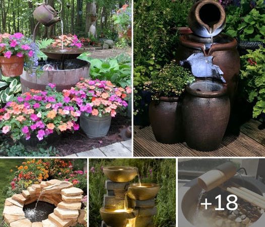 18 Creative DIY Fountain Ideas to Elevate Your Zen-Inspired Space