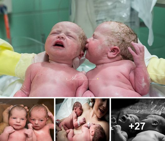 Sacred Beginnings: The Captivating World of Twin Birth Photography