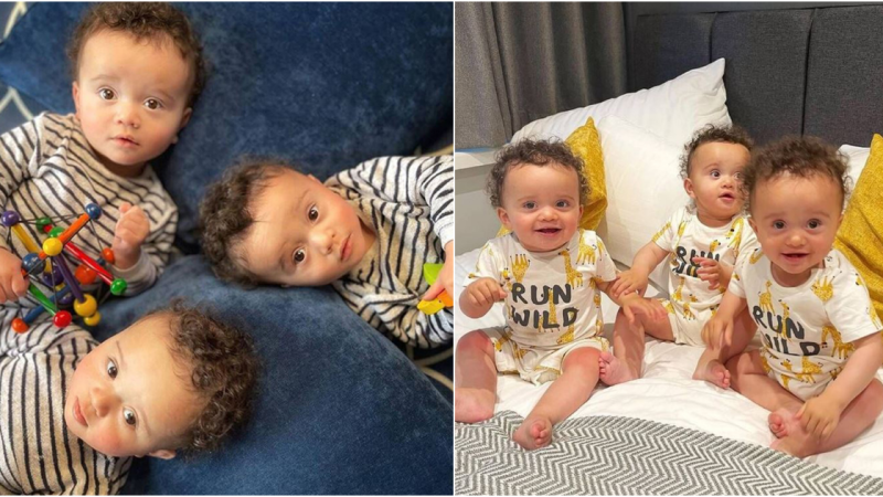 Triplet Joy: Coordinated Cuteness Takes the Internet by Storm