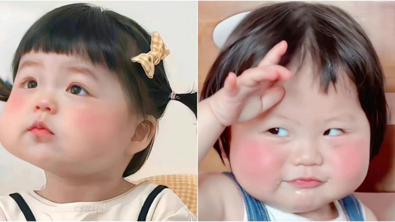 Adorable wishes: Celebrate the charm of chubby-cheeked babies