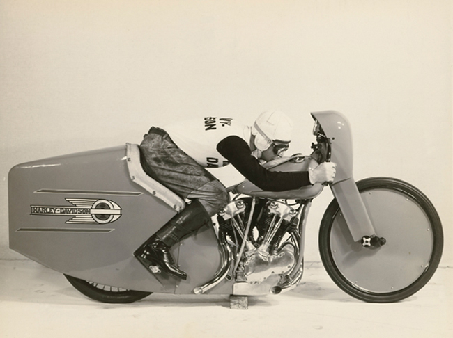 Harley’s First Land Speed Record