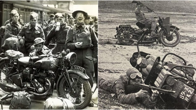 Military Motorcycles in World War II – A Look into the Mortons Archive