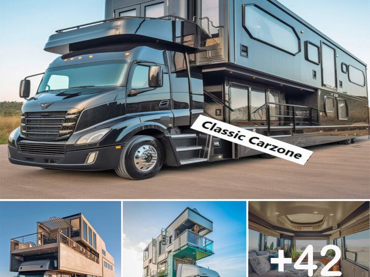 Highway Castles: These Epic Semi-Truck RV Conversions Have Their Own Balconies