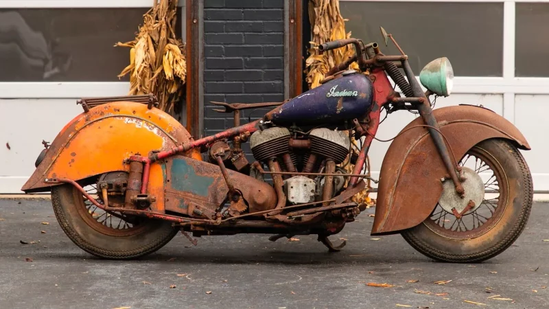 American Pickers Auction Bike: 1948 Indian Chief